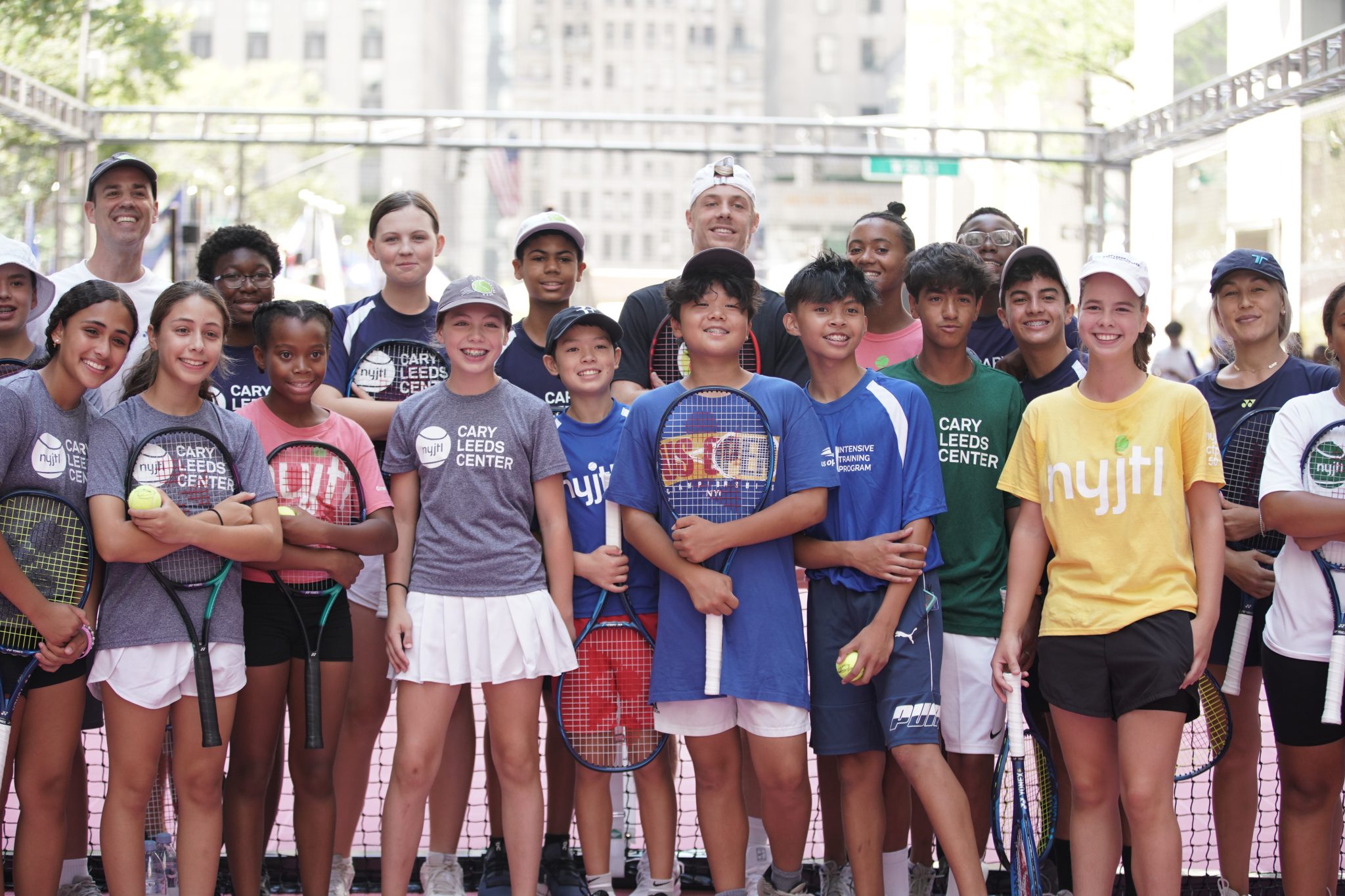 Yonex and Racquet House Transform Rockefeller Center with NYJTL Youth ...